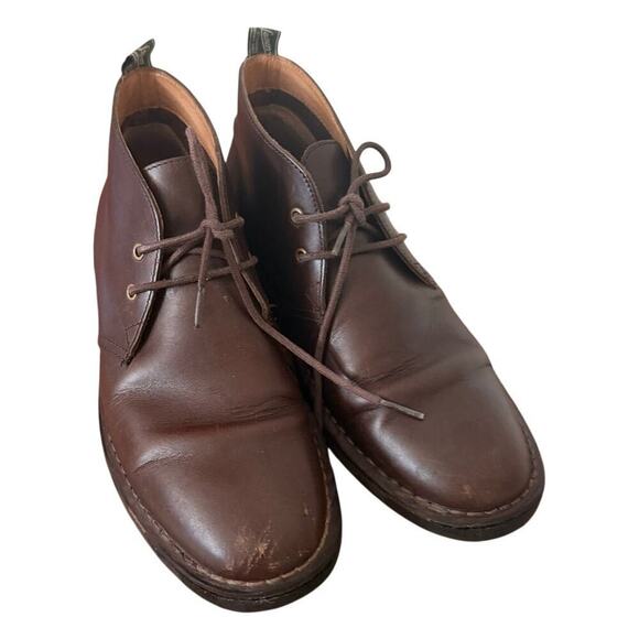 Polo Ralph Lauren Brown Leather Talan Chukka Boots-Size 8.5 main image 4
